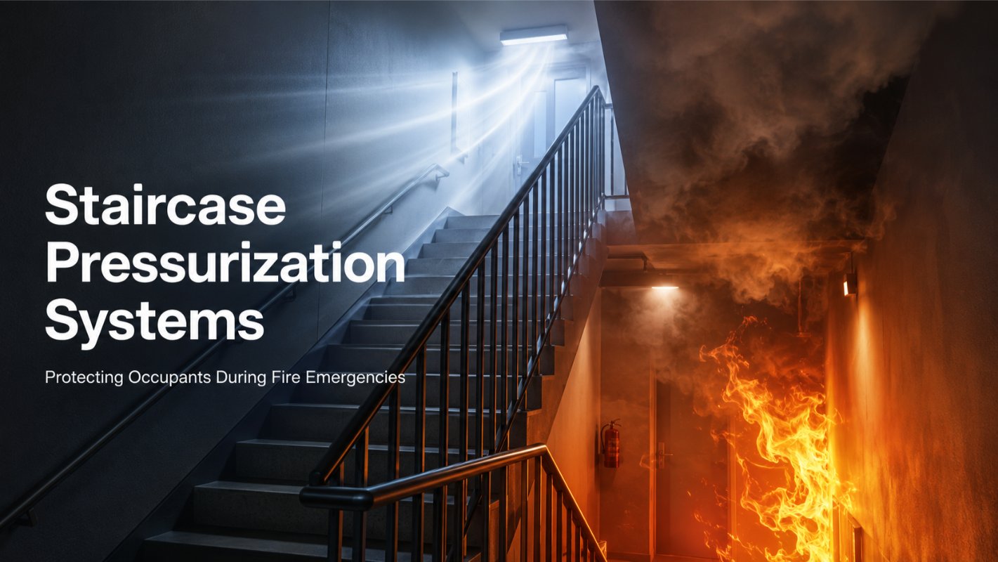 how staircase pressurization systems protect occupants in qatar