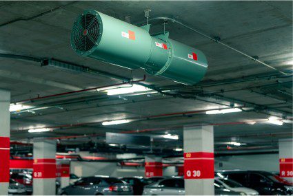 Jet Fan Ventilation Systems For Basement Car Parking 1