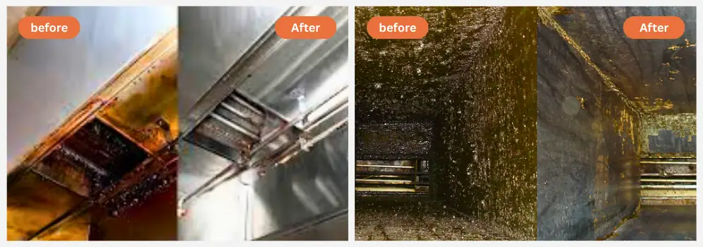 Kitchen Hood Duct Cleaning Process In Qatar