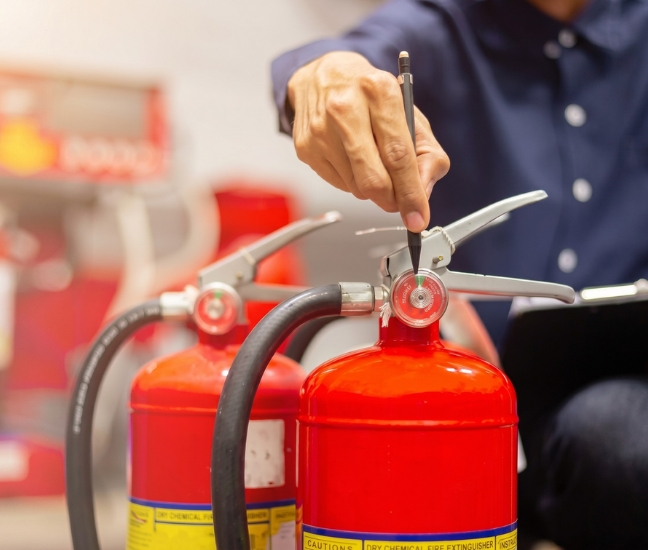fire pump set refilling of fire extinguishers in qatar