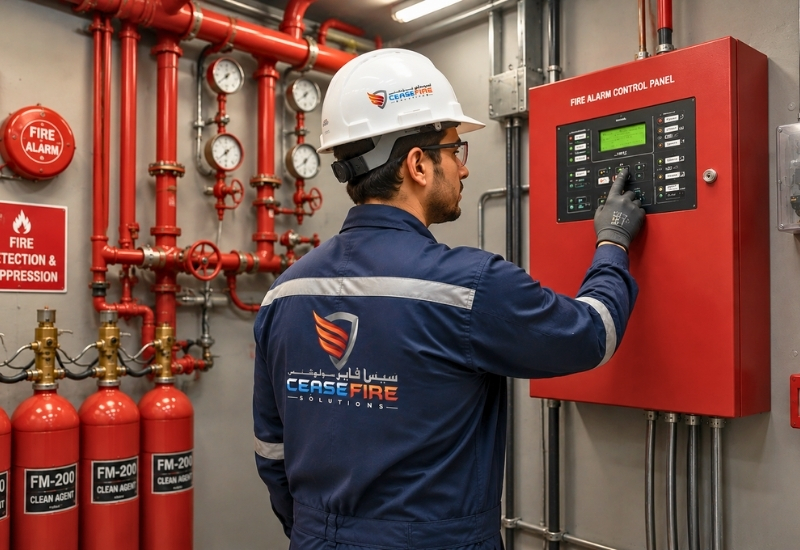 Home fire detection & suppression